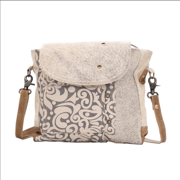 Myra Bag Handbags - MYRA BAG factual messenger bag cowhide NWT